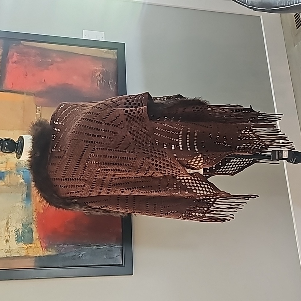 NWT Brown shawl